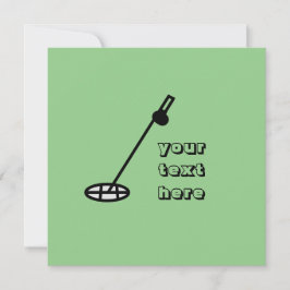 detecção de metal verde mínimo