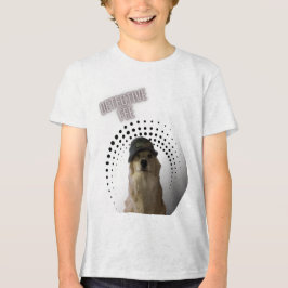 Detetive Feed Kids Shirt - The Canine Whodunit