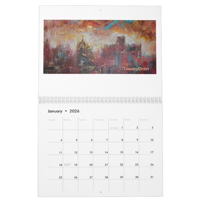 "Detroit em meu calendário da mente" 2015 (Jan 2026)