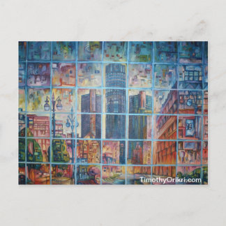 Detroit em minha mente mim - cartão