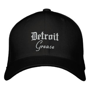 Detroit Grease Flex Ajustado Wool Boné de beisebol