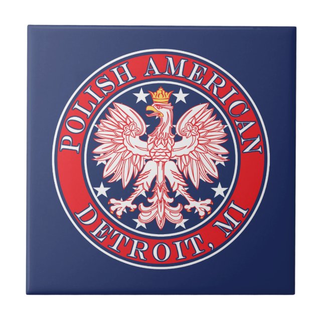 Detroit Michigan Polonesa Eagle (Frente)