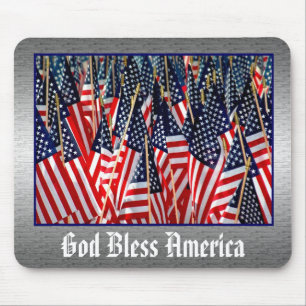 Deus abençoe América Mousepad