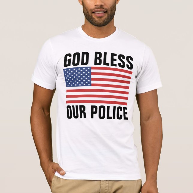 DEUS ABENÇOE NOSSAS CAMISAS DA POLÍCIA (Frente)