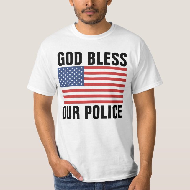 DEUS ABENÇOE NOSSAS CAMISAS DA POLÍCIA (Frente)