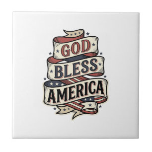 Deus Abençoe o América Design Vetorial Patriótico