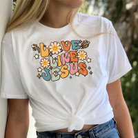 Deus, Camisa Discípulo, Amor Como Jesus T-Shirt