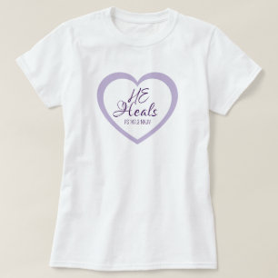Deus Cura os Desalentados Camiseta Comfort Roxo Cl