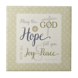 Deus da Esperança Enche-te de Alegria & Paz