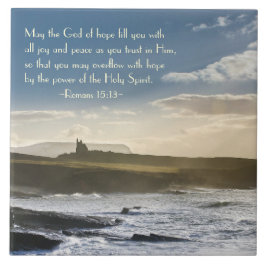 Deus da Esperança, Romanos 15:13 Verso Bíblia, Cos