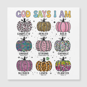 Deus diz que eu sou outono colheita de outono folh