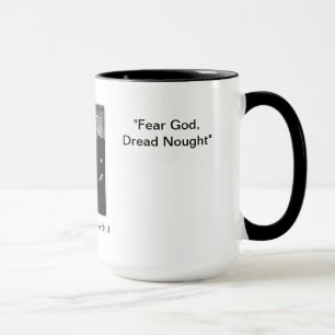 Deus do medo, Nought de Dred - caneca das citações