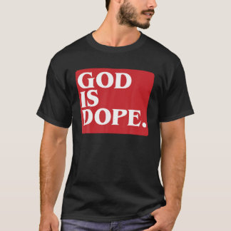 Deus é a corda das camisas cristãs camisa engraçad