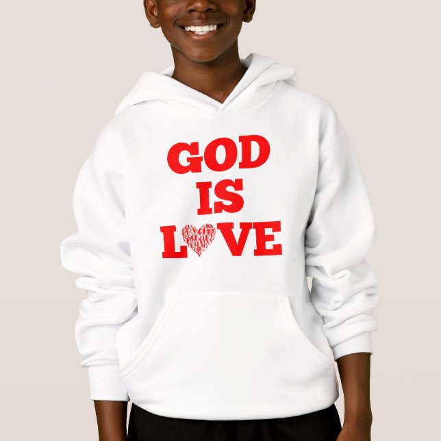 Deus é amor, cota Bíblia (Frente)