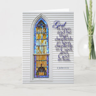 Deus é o cartão de saudação do amor