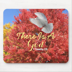 Deus É Real! Mousepad