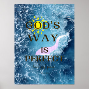 Deus é um perfeito Poster