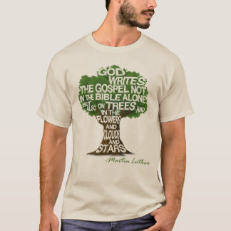 "Deus Escreve Na Natureza" Camisa De Greenfé