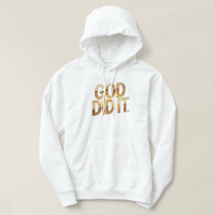 Deus Fez – Camiseta Cristã Inspirada na Fé