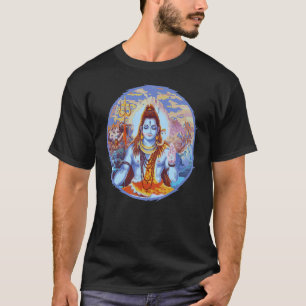 Deus Hindu Shiva O Destruidor Camiseta de Fãs do H
