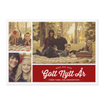 Deus Jul och Gott Nytt År hälsning