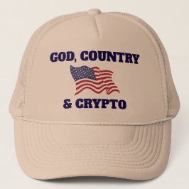 Deus, País e Boné Crypto