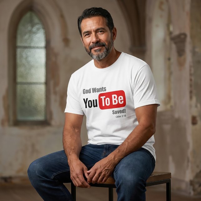 Deus Quer Que Você Seja Salvo, Camiseta de Páscoa (Criador carregado)