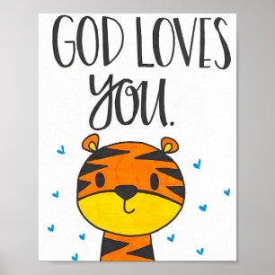 Deus te ama, crianças Poster