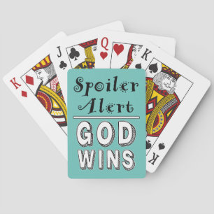 Deus Vence Cartas de Baralho
