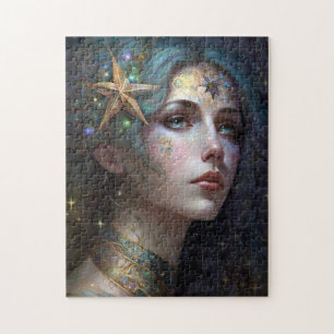 Deusa Cósmica Fantasia Art Jigsen Quebra-cabeça