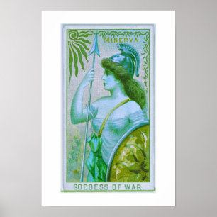 Deusa da Guerra, Minerva, Poster