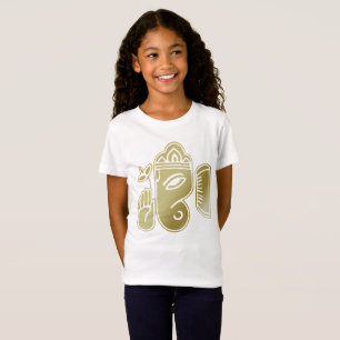 Deusa Dourada Ganesha - Camiseta Feminina
