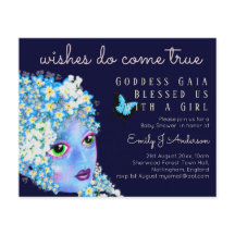 Deusa GAIA Fantasy Art Flower Chá de fraldas