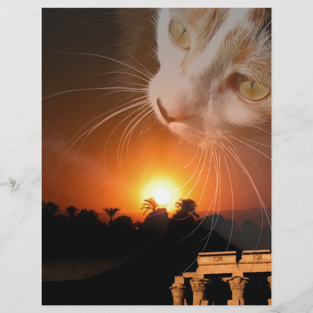 Deusa Gato Egípcia (Frente)