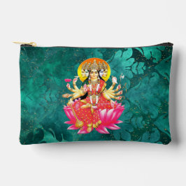 Deusa Gayatri Devi no Lotus Hindu Deity