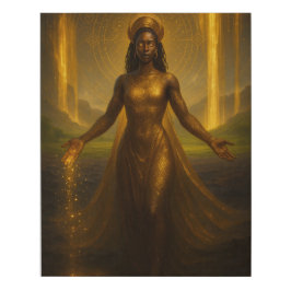Deusa ouro Oshun - Orisha da Abundance