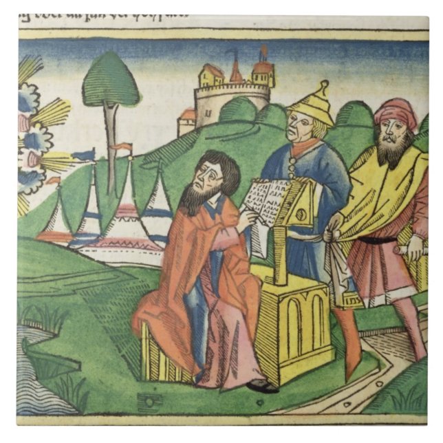 Deuteronomy: Frontispiece em que o deus faz o L (Frente)