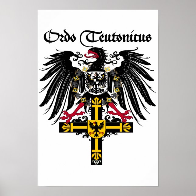 Deutscher Orden Kaisreadler Poster (Frente)