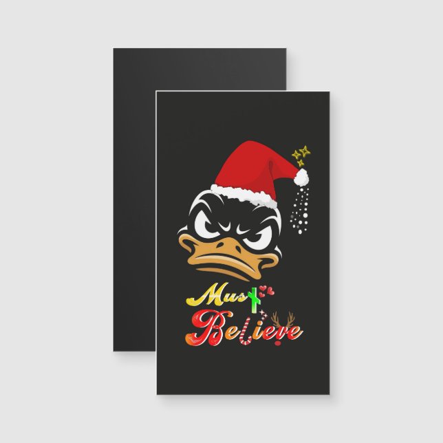 Deve Acreditar no Natal (Frente/Verso)