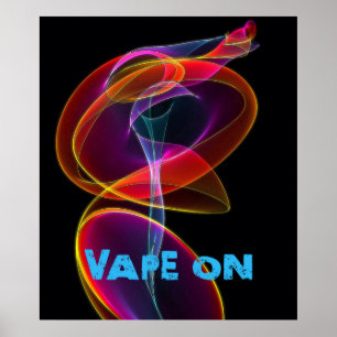Deve ter o poster do crânio de Vaped imprimem