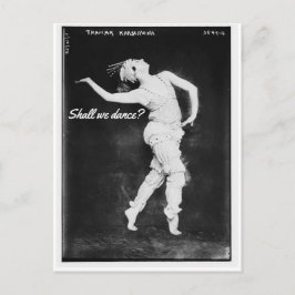 Devemos Dançar? Cartão Postal