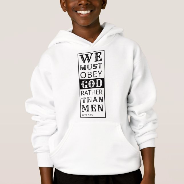 devemos obedecer a Deus em vez dos homens Atos 5:2 (Frente)