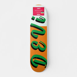 DEVI JMT INDIA 7, 3/4", skateboard Deck