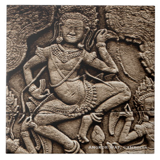 Devine Angkor Wat, Azulejo cerâmico do Camboja