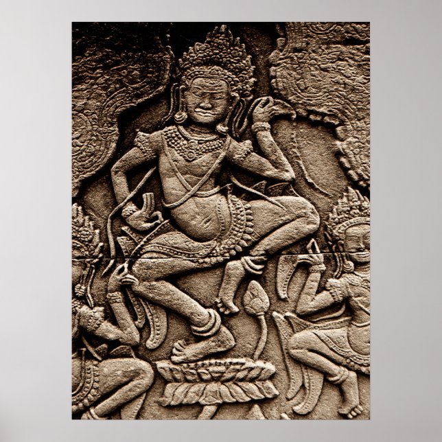 Devine Angkor Wat Poster (Frente)