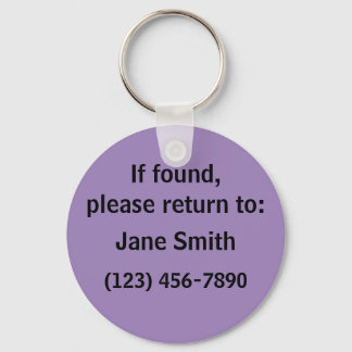 Devolva as Chaves Perdidas Chaveiro