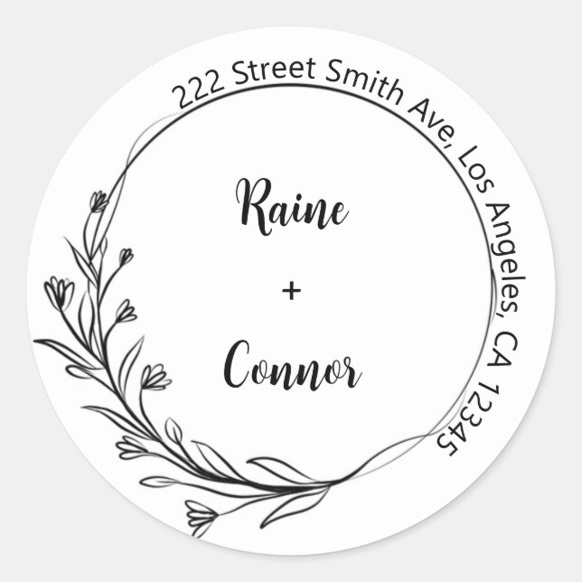 Devolver Etiquetas de Endereço (Frente)