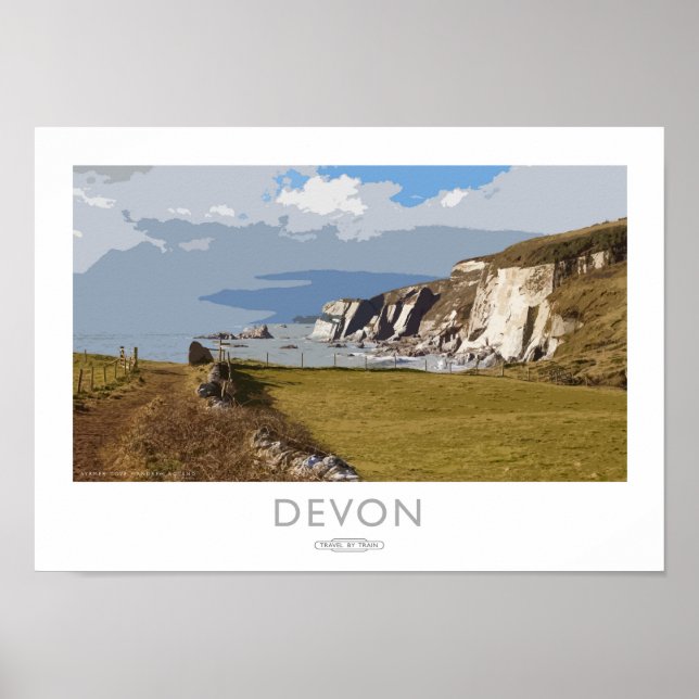 Devon Rail Poster (Frente)