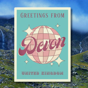 Devon Reino Unido Reino Unido Cartão postal de fér