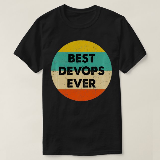 Devops Best Devops Ever Pullover (Frente do Design)